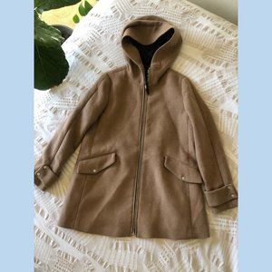 Mango Camel Wool Coat